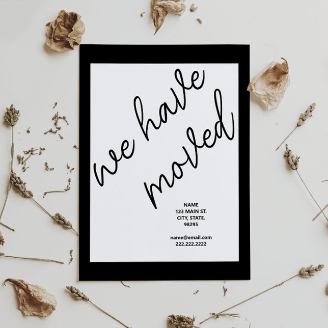 Cartão Postal Endereço de Anúncio de Movimentação de Script Mode (Criador carregado)