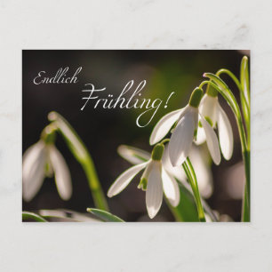 Cartão Postal Endlich Frühling!