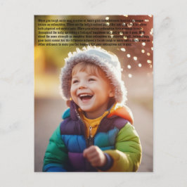 Cartão Postal Endorfina Felicidade