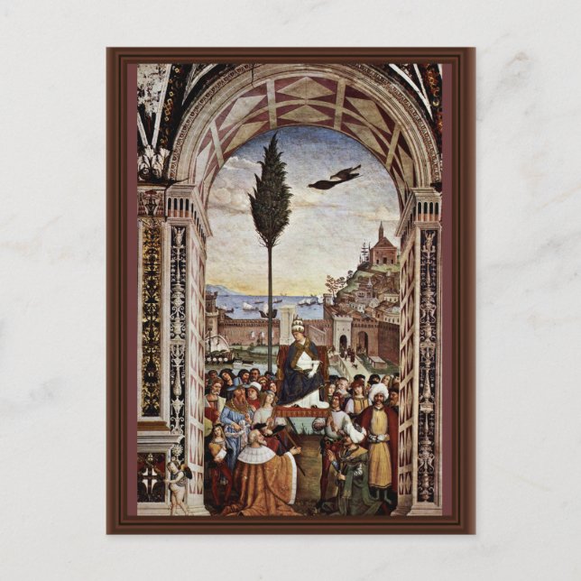 Cartão Postal Enea Silvio Piccolomini, Também Conhecido Como Pap (Frente)