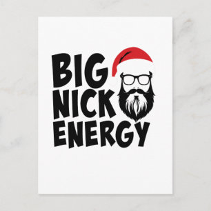 Cartão Postal Energia Natalina do Grande Nick