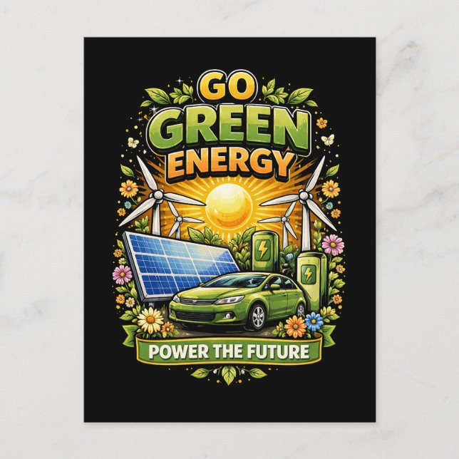 Cartão Postal Energize o Futuro (Frente)