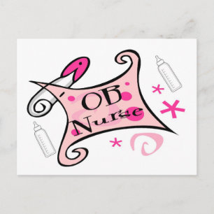 Cartão Postal Enfermagem de OB (obstetrícia)