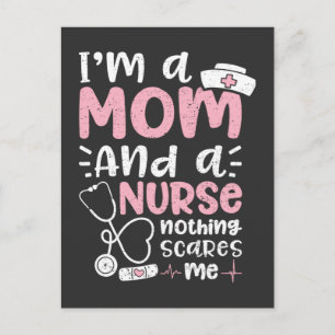 Cartão Postal Enfermagem Sou Mãe E Enfermeira