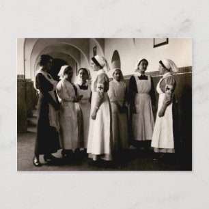 Cartão Postal Enfermeiras Alemãs WI