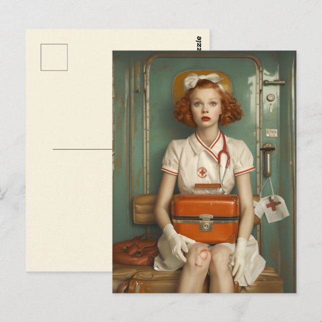 Cartão Postal Enfermeiro (Frente/Verso)