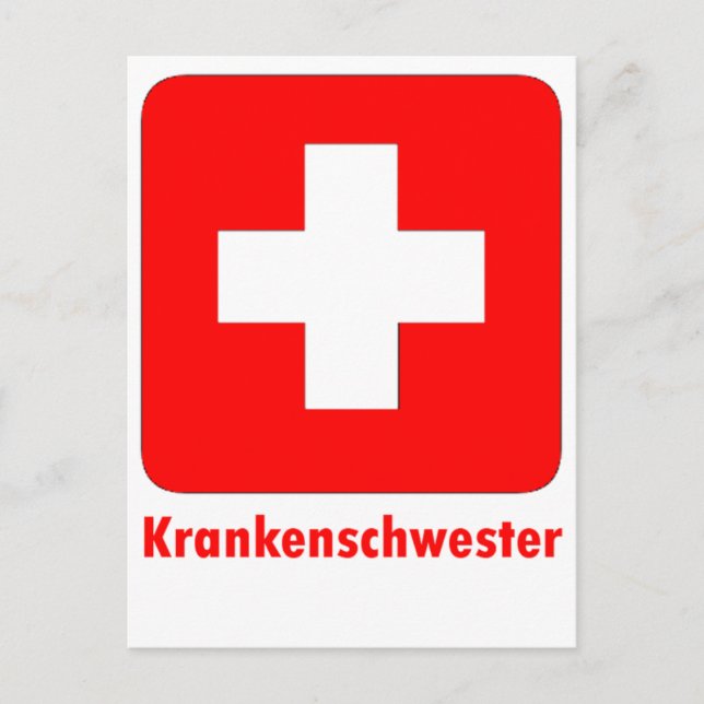 Cartão Postal Enfermeiro-alemão (Frente)