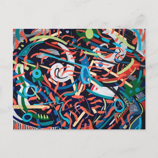 Cartão Postal Enfrentando a Morte II (Frente)