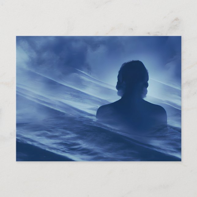 Cartão Postal Enfrente-o sozinho (Frente)