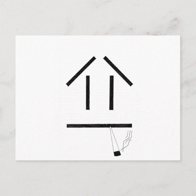 Cartão Postal Enfumaçado (Frente)