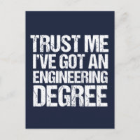 Engenheiro Graduado de Engenharia Engraçado Azul
