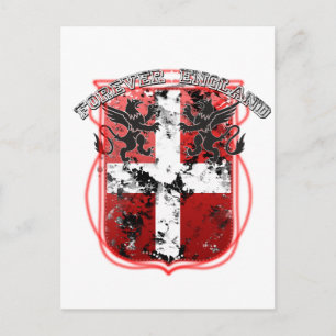 Cartão Postal England Crest