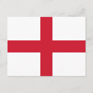Cartão Postal England Flag