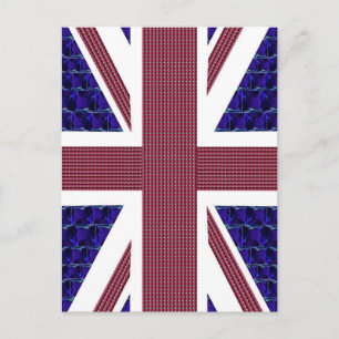 Cartão Postal England Flag, Reino Unido Excelente