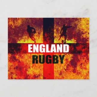 Cartão Postal England Rugby
