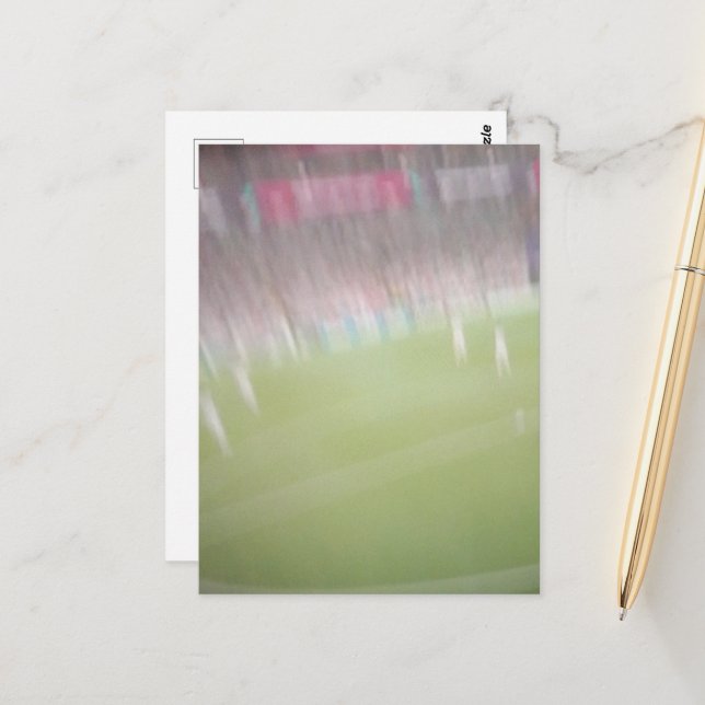 Cartão Postal England X USA World Cup 2022 (Frente/Verso In Situ)