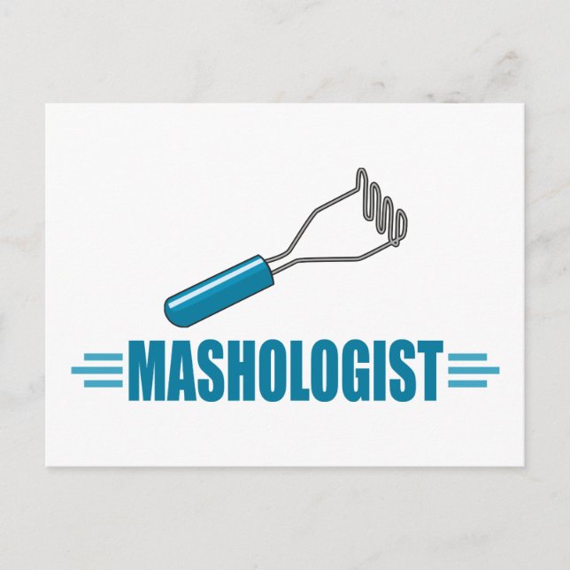 Cartão Postal Engraçado de Batata (Frente)