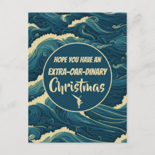 Cartão Postal Engraçado de Natal personalizado