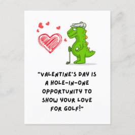 Cartão Postal Engraçado dizer citações para Golfer