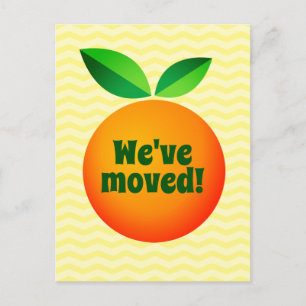 Cartão Postal Engraçado mudança de endereço do desenho do sap