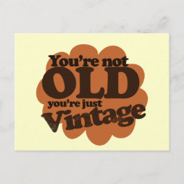 Cartão Postal Engraçado no aniversário da colina