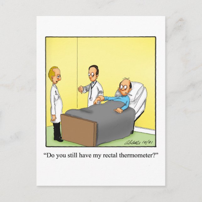 Cartão Postal Engraçado Obter Um Cartão-Postal Bem Humorado (Frente)