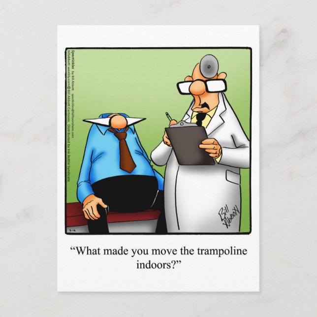 Cartão Postal Engraçado Obter Um Cartão-Postal Bem Humorado (Frente)