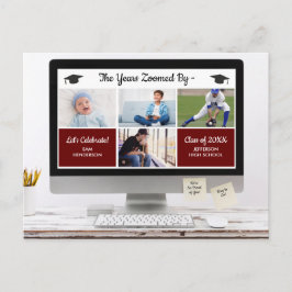 Cartão Postal Engraçado Os Anos Se Passaram Rápido, Fotos Festa