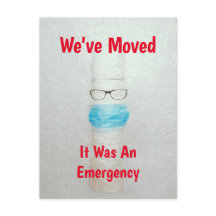 Engraçado Papel higiênico que movemos novo orçamen