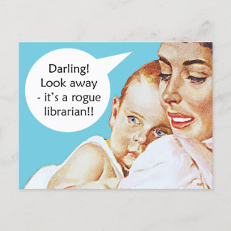 Cartão postal engraçado para o Vintage