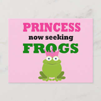 Cartão Postal Engraçado Princesa