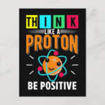 Cartão Postal Engraçado Proton Humor Physicist Science<br><div class="desc">Engraçado Proton Humor Physicist Science. Física Quântica Bonita Cita Citações.</div>