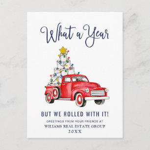 Cartão Postal Engraçado Que Corporação de Natal