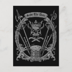 Cartão Postal Engraçado Salvar a Data