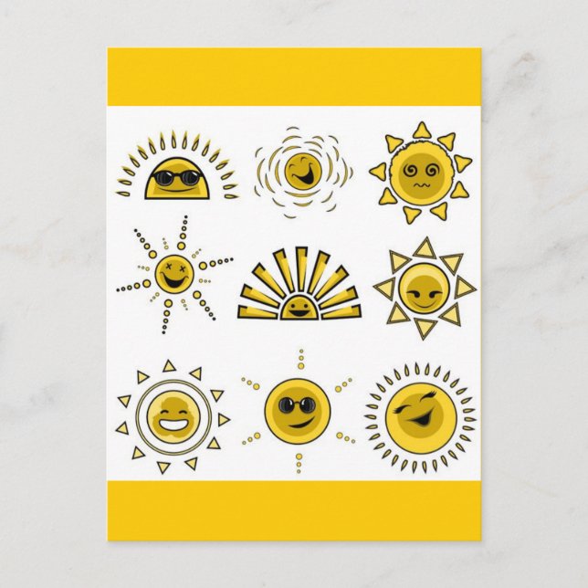 Cartão Postal engraçado_sun2 (Frente)
