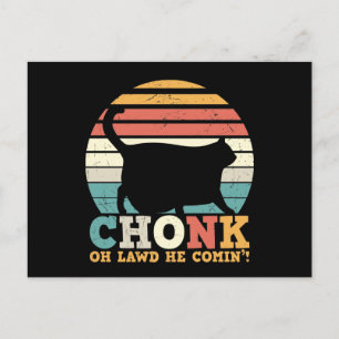 Cartão Postal Engraçado Vintage Halloween Cat