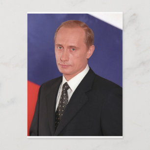 Cartão Postal Engrenagem de Vladimir Putin