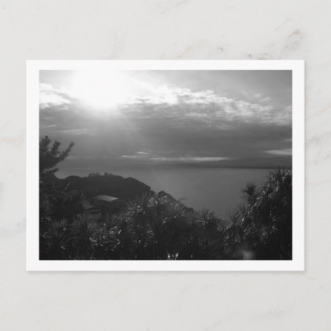 Cartão Postal Enoshima e o Pacífico (Frente)