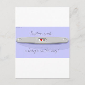 CARTÃO POSTAL ENSAIO DE PREG POSITIVO