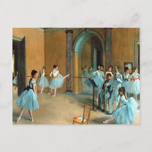 Cartão Postal Ensaio no Foyer da Ópera La Rue