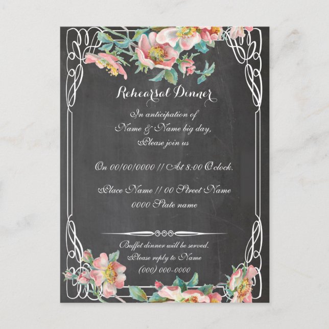 Cartão Postal ensaio, recepção e direção de condução (Frente)