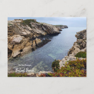 Cartão Postal Enseada de Baleal- Portugal