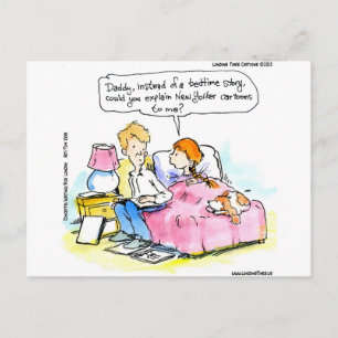 Cartão Postal Ensine-Me A Ler O Pai Da Sátira Engraçado