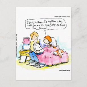 Cartão Postal Ensine-Me A Ler O Pai Da Sátira Engraçado