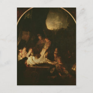 Cartão Postal Entombment, c.1639