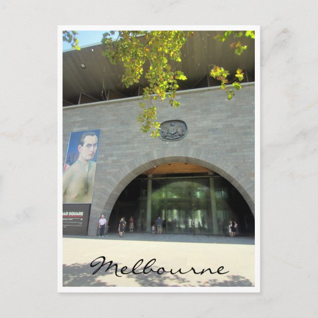 Cartão Postal entrada da galeria victoria (Frente)