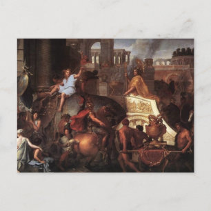 Cartão Postal Entrada De Alexander Na Babilônia