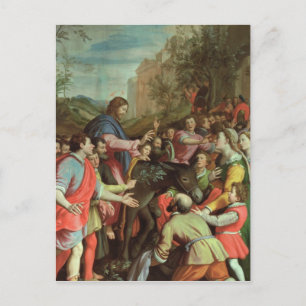 Cartão Postal Entrada de Cristos em Jerusalém