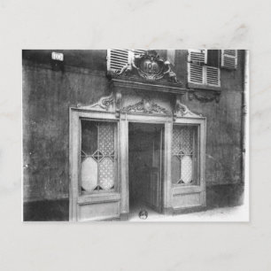 Cartão Postal Entrada de um bordel em Paris
