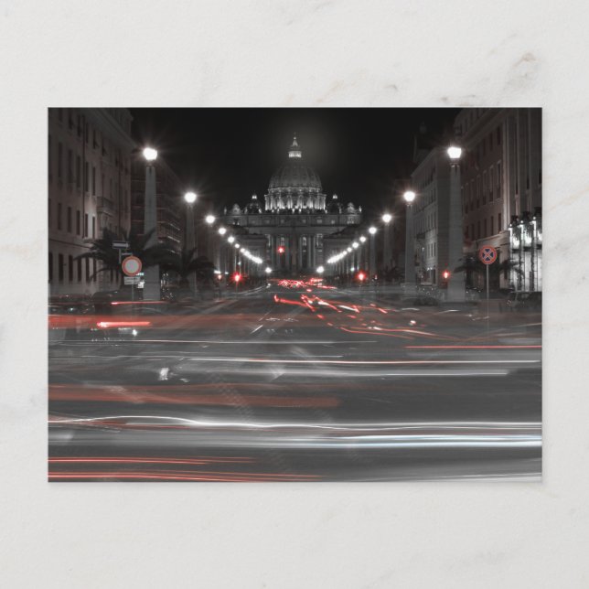 Cartão Postal entrada do vaticano (Frente)